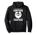 Bearded Dad Funny Beard Lover Bearded Hoodie - Novelty Apparel for Adults - T-Shirt, Sweatshirt, Hoodie