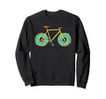 Donut Bike Wheels Bicycle Cyclist Sweatshirt - Fun Novelty Design Unisex - T-Shirt, Sweatshirt, Hoodie