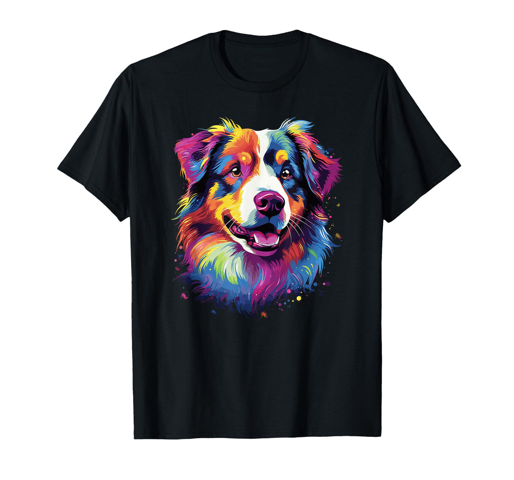 Watercolour Colourful Australian T-Shirt - Aesthetic Graphic for Adults - T-Shirt, Sweatshirt, Hoodie