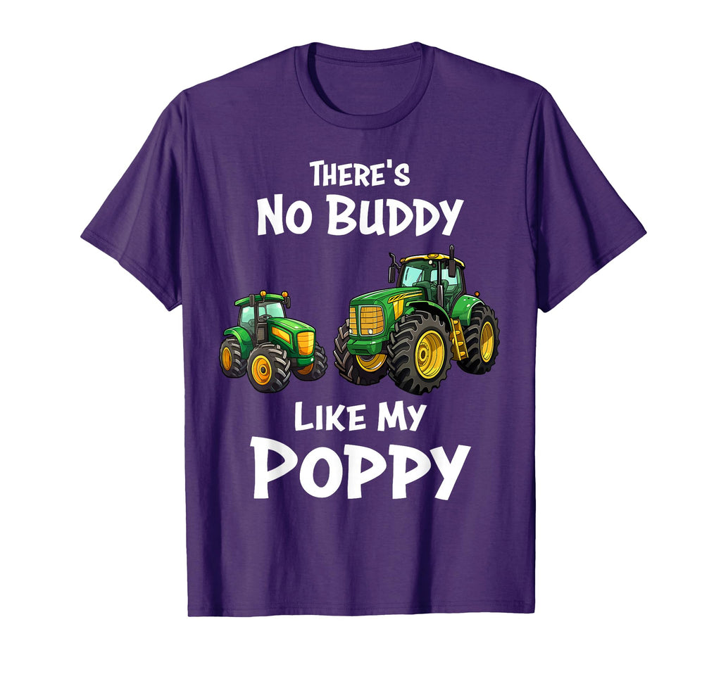 Theres No Buddy Like My Poppy T-Shirt - Casual Everyday Wear Men Women - T-Shirt, Sweatshirt, Hoodie