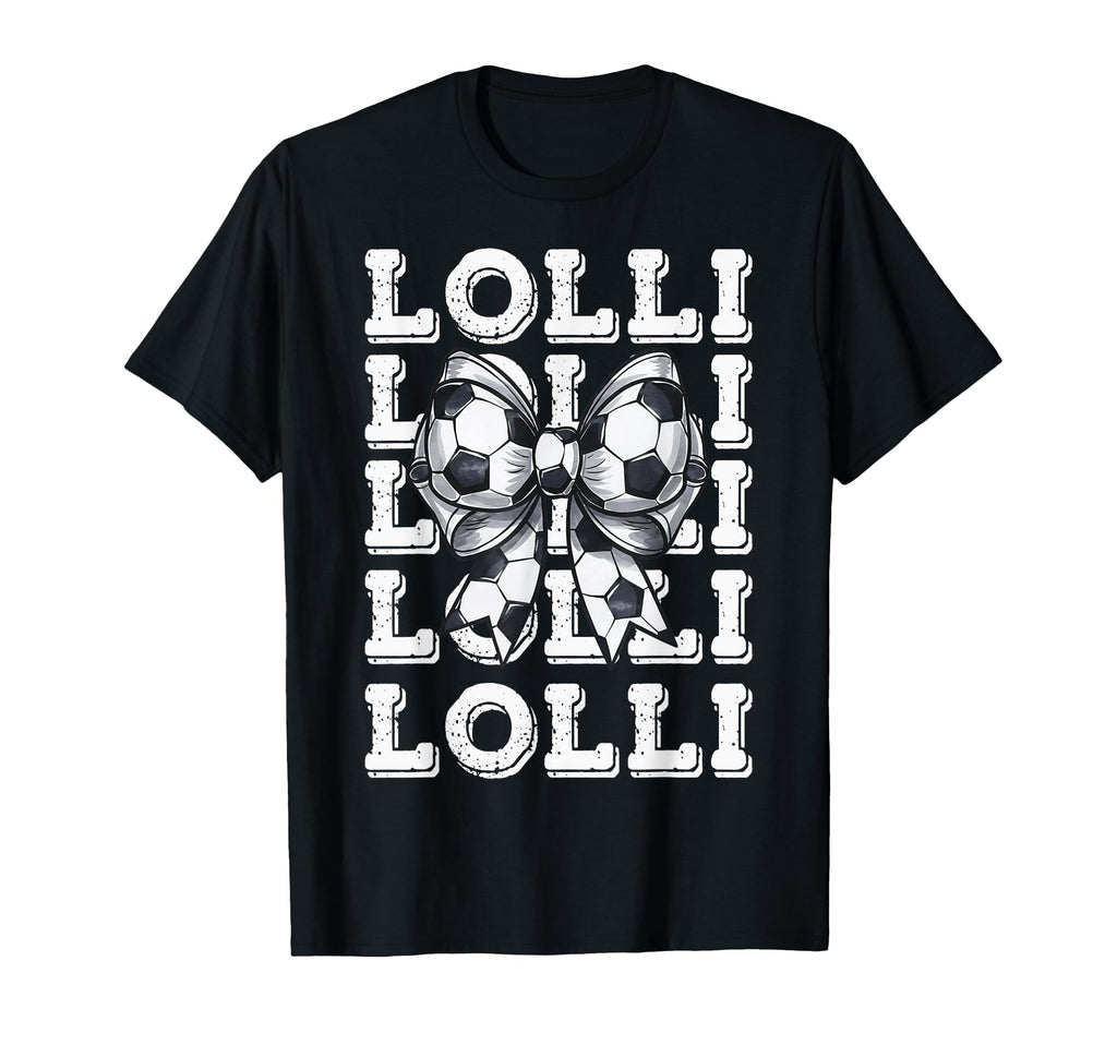 Coquette Soccer Lolli Matching Family Bow T-Shirt - Streetwear Style Unisex - T-Shirt, Sweatshirt, Hoodie