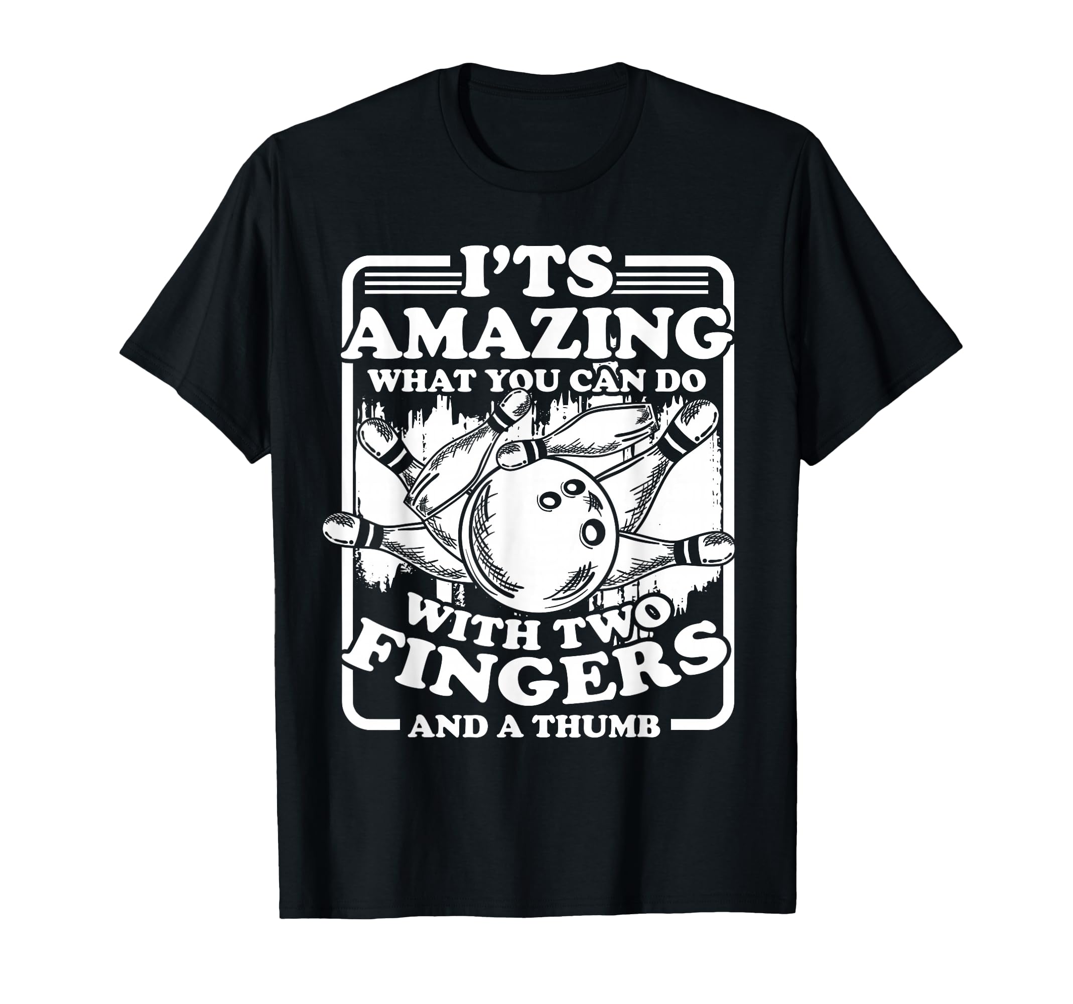 Bowling Alley Pins Spare Strike T-Shirt - Streetwear Style Unisex - T-Shirt, Sweatshirt, Hoodie