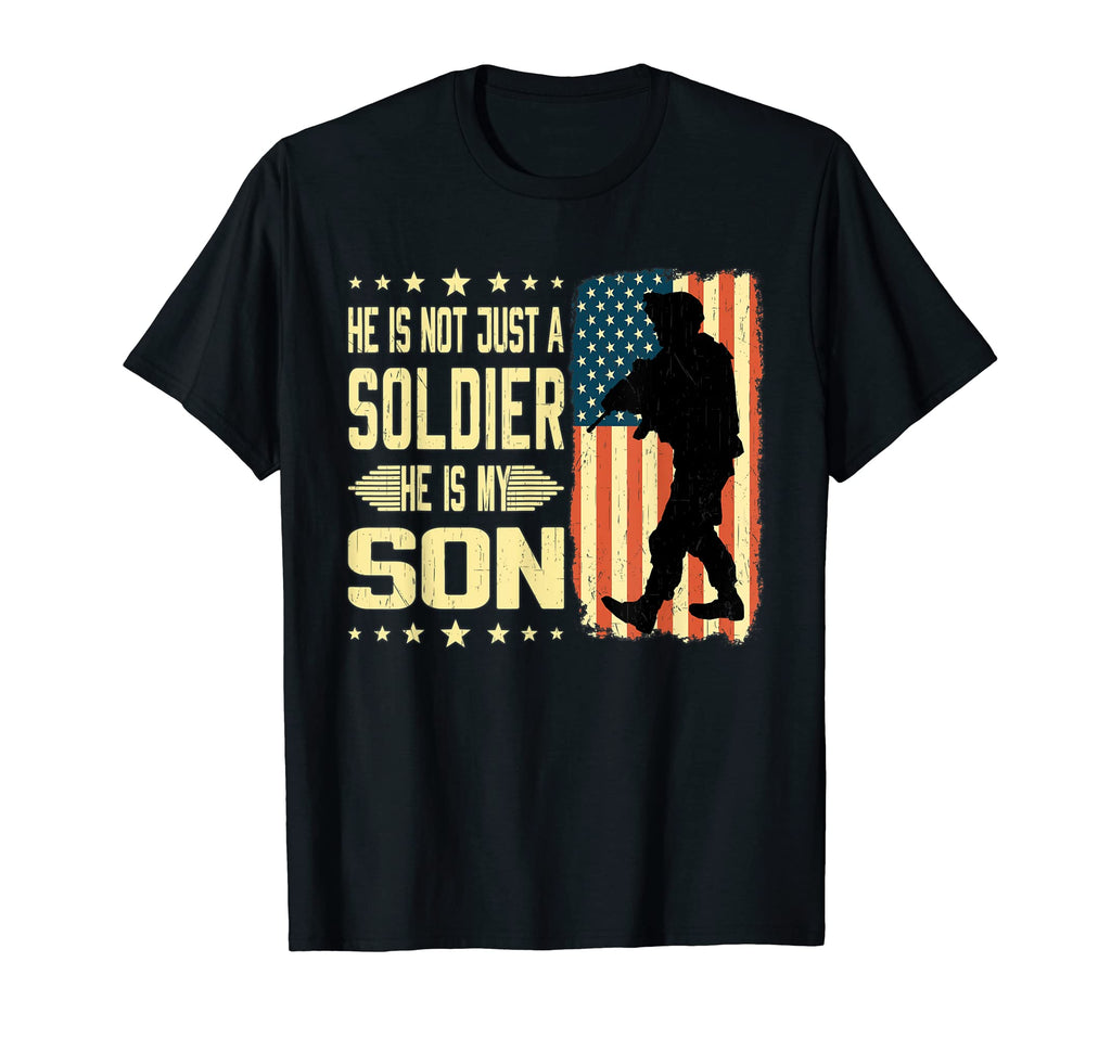 My Son Is Soldier Hero Proud Army Mom T-Shirt - Streetwear Style Unisex - T-Shirt, Sweatshirt, Hoodie