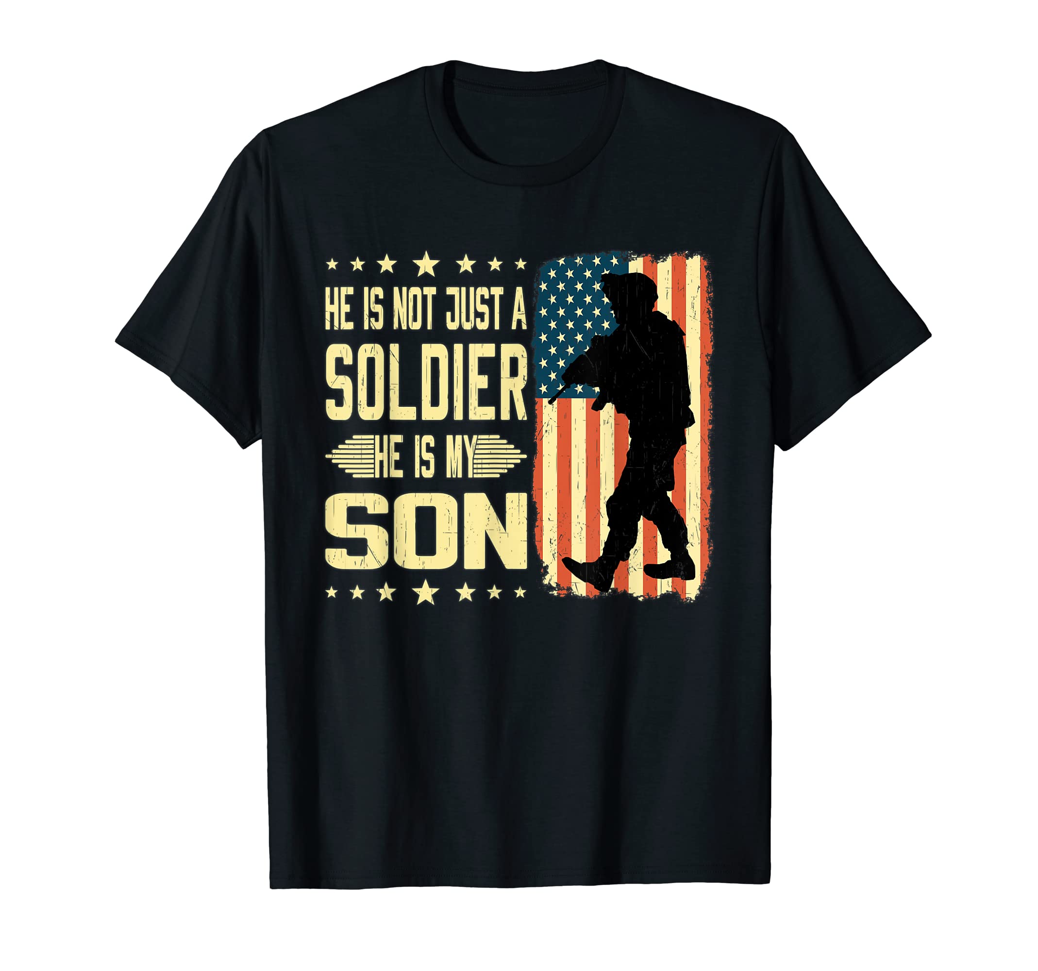 My Son Is Soldier Hero Proud Army Mom T-Shirt - Streetwear Style Unisex - T-Shirt, Sweatshirt, Hoodie