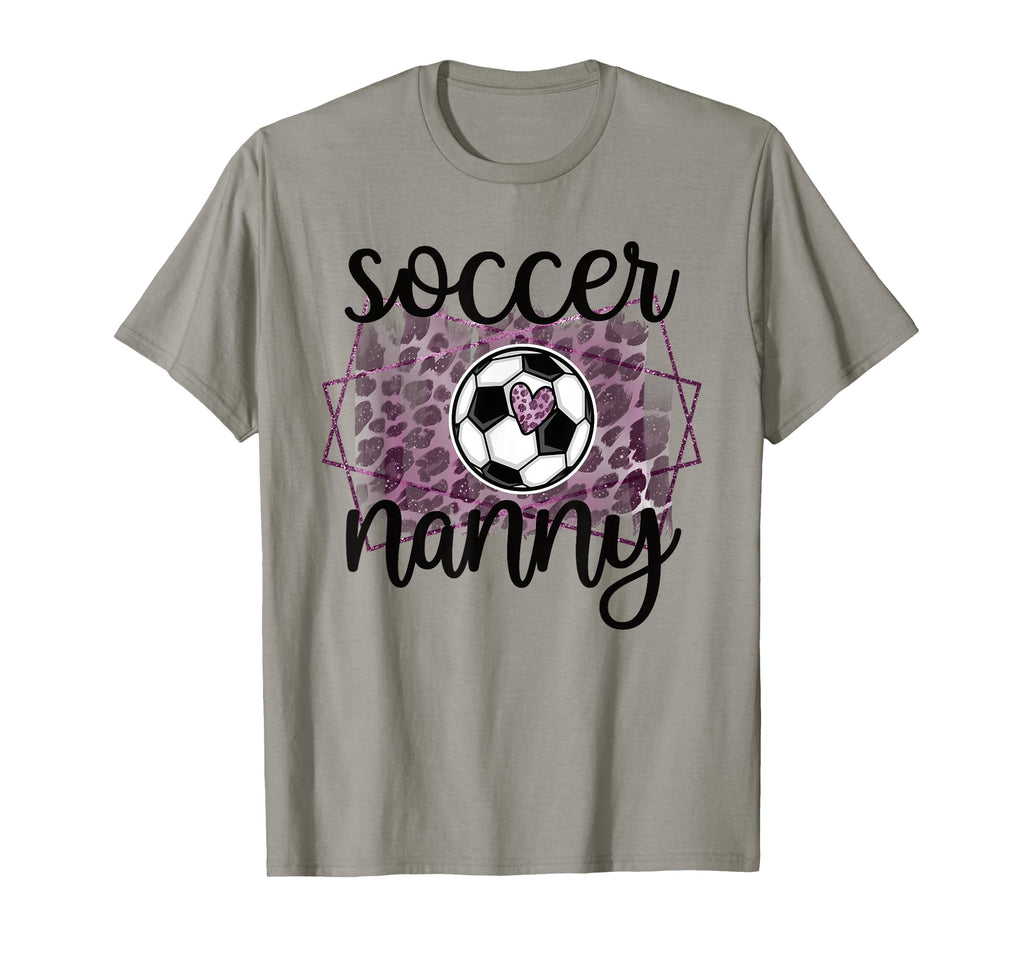 Soccer Nanny Grandma Nanny Soccer Player T-Shirt - Graphic Print Unisex - T-Shirt, Sweatshirt, Hoodie