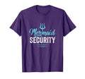 Mermaid Security Mermaid Dad T-Shirt - Aesthetic Graphic Men Women - T-Shirt, Sweatshirt, Hoodie