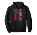 Best Dad Ever American Flag Fathers Day Hoodie - Custom Art Print Unisex - T-Shirt, Sweatshirt, Hoodie