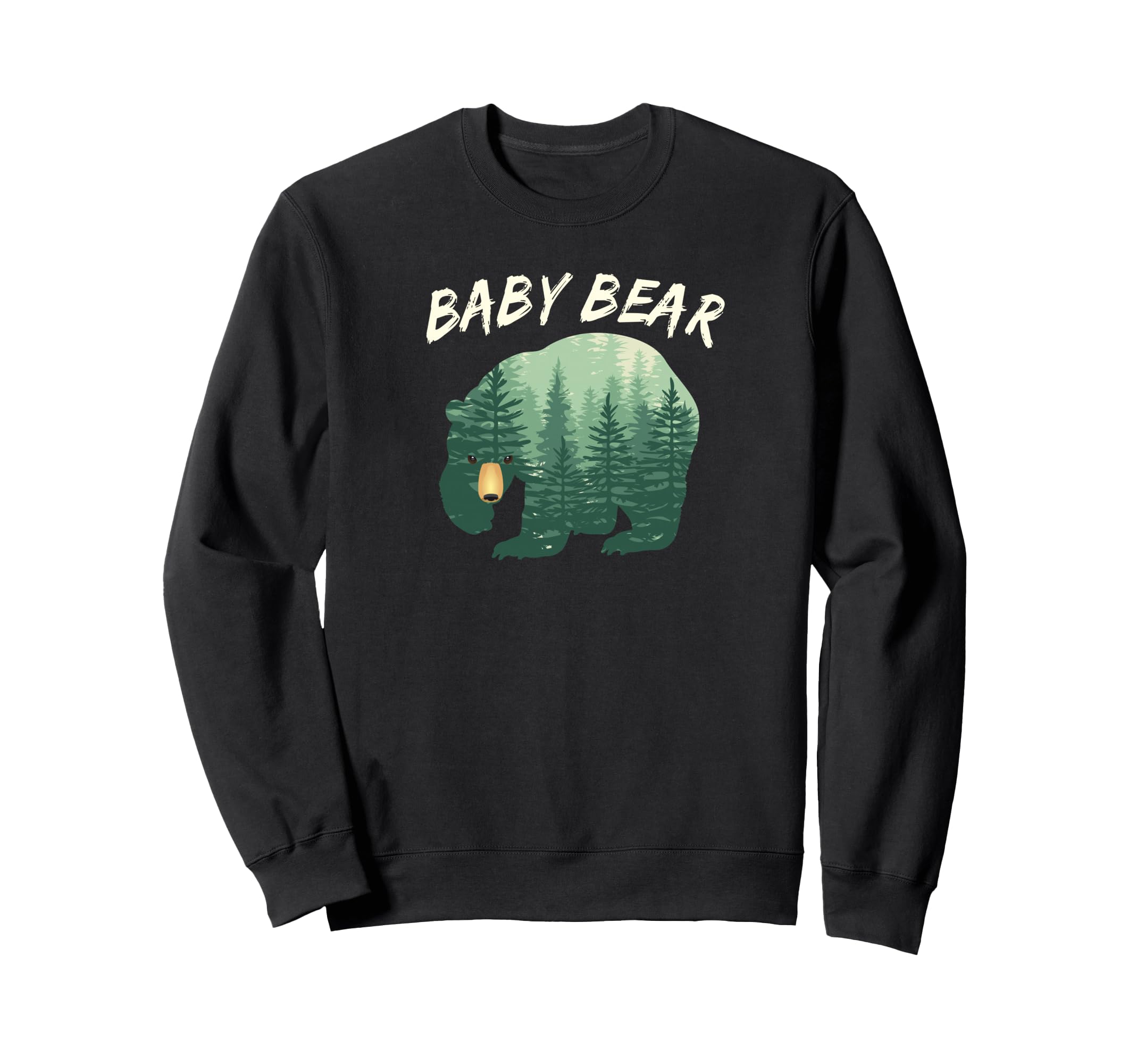Bear Bear Woods Family Bear Sweatshirt - Fun Novelty Design for Adults - T-Shirt, Sweatshirt, Hoodie