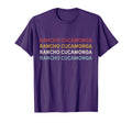 Us American City 70S Usa Rancho Cucamonga T-Shirt - Graphic Print Unisex - T-Shirt, Sweatshirt, Hoodie
