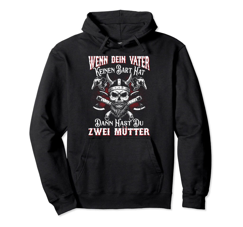 Funny Bearded Long Beard Bearded Dad Hoodie - Custom Art Print Unisex - T-Shirt, Sweatshirt, Hoodie