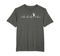 Baseball Heartbeat Ecg Baseball T-Shirt - Custom Art Print Men Women - T-Shirt, Sweatshirt, Hoodie