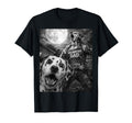 Dalmatian Dad Funny Horror Mens Moon T-Shirt - Minimalist Print Unisex - T-Shirt, Sweatshirt, Hoodie