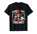 Soccer Mama Mom Life Sidelines Mommy T-Shirt - Graphic Print for Adults - T-Shirt, Sweatshirt, Hoodie