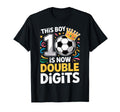 This Is Now Double Digits 10Th Birthday T-Shirt - Graphic Print for Adults - T-Shirt, Sweatshirt, Hoodie
