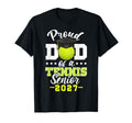 Proud Dad Tennis Senior 2027 T-Shirt - Streetwear Style for Adults - T-Shirt, Sweatshirt, Hoodie