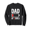 Mom 3 Funny Exhausted Mother Sweatshirt - Unique Graphic Unisex - T-Shirt, Sweatshirt, Hoodie