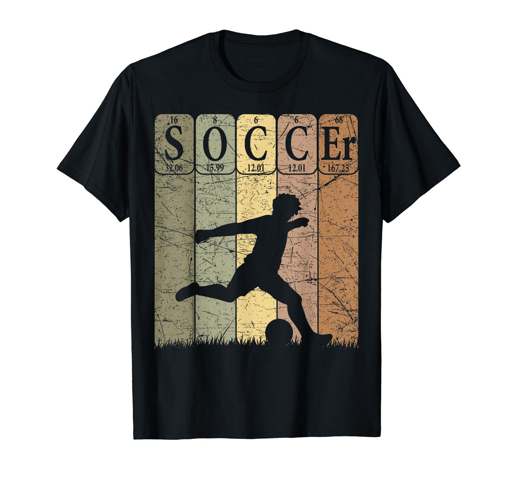 Soccer Periodic Table Elements Soccer T-Shirt - Graphic Print Unisex - T-Shirt, Sweatshirt, Hoodie