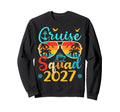Cruise Squad 2027 Summer Vacation Sweatshirt - Graphic Print Men Women - T-Shirt, Sweatshirt, Hoodie