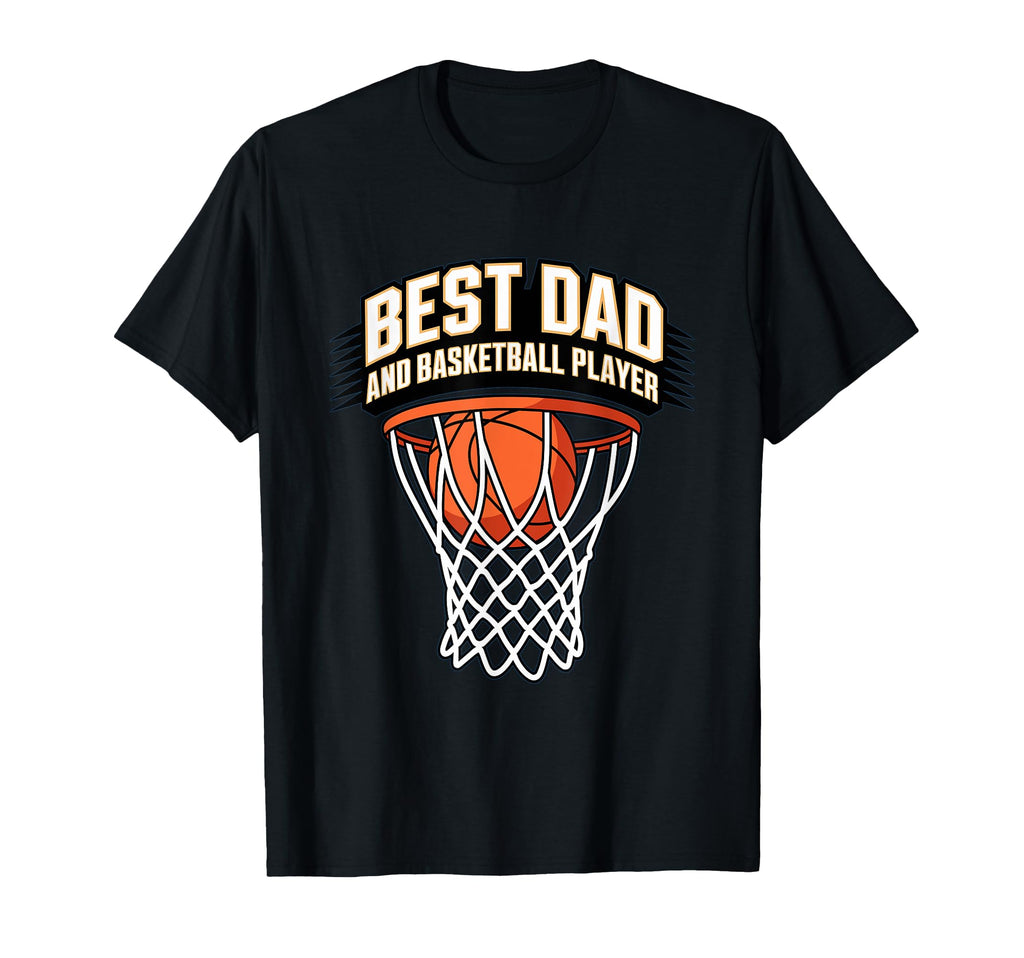 Hoop Game Lover Best Dad And Basketball T-Shirt - Unique Graphic Men Women - T-Shirt, Sweatshirt, Hoodie