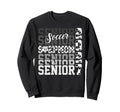 Senior 2027 Soccer Stepmom Proud Sweatshirt - Aesthetic Graphic Unisex - T-Shirt, Sweatshirt, Hoodie