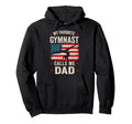 Gymnastics My Favorite Gymnast Hoodie - Fun Novelty Design for Adults - T-Shirt, Sweatshirt, Hoodie