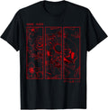 Soft Grunge Aesthetic Skull Roses Japanese Game Over - Adult & Kids T-Shirts, Sweatshirts & Hoodies apparel design preview 1