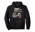 Papa Bear Funny Bears Animal Lover Dad Hoodie - Graphic Print Men Women - T-Shirt, Sweatshirt, Hoodie