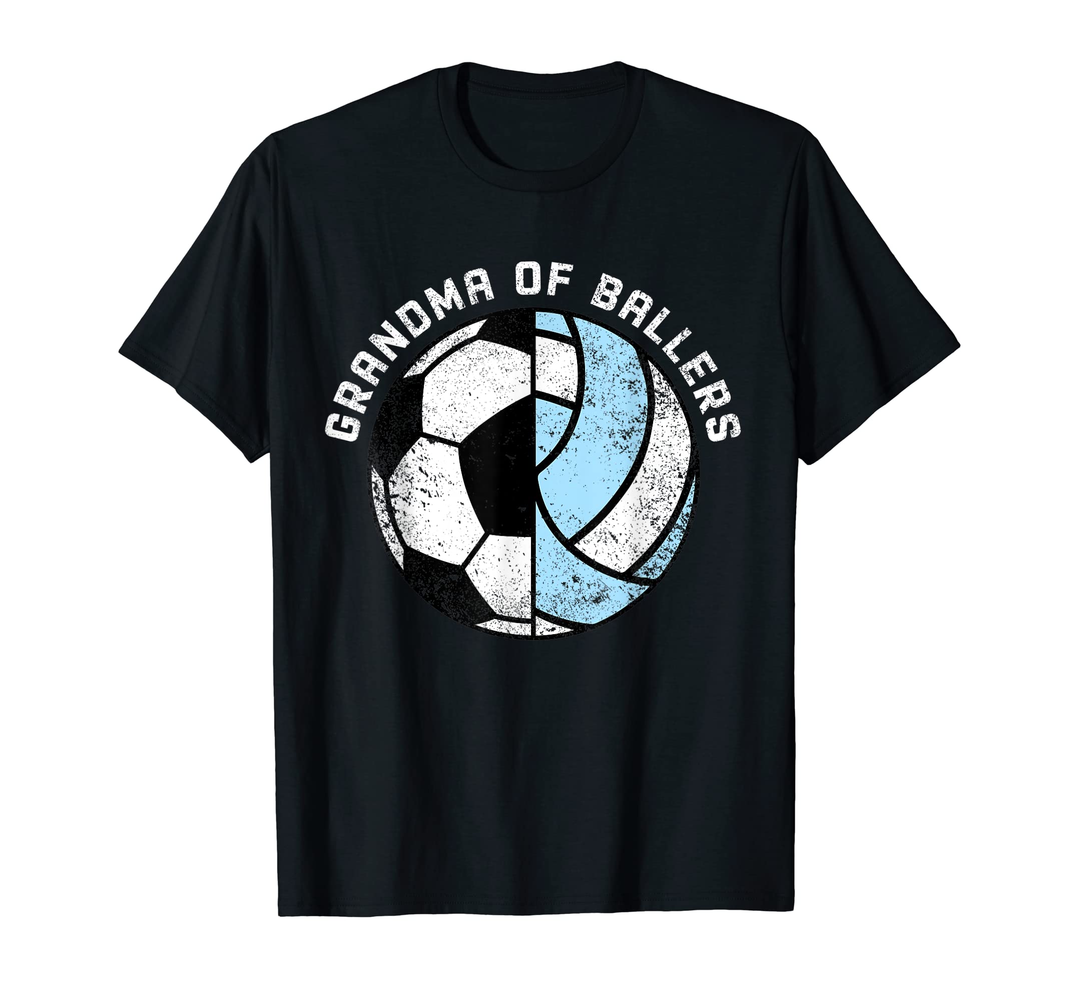 Grandma Ballers Funny Soccer T-Shirt - Trendy Graphic for Adults - T-Shirt, Sweatshirt, Hoodie