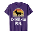 Funny Chihuahua Papa Grandpa Dad Lover T-Shirt - Trendy Graphic for Adults - T-Shirt, Sweatshirt, Hoodie