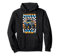 Monster Truck Dad Funny Happy Hoodie - Casual Everyday Wear Men Women - T-Shirt, Sweatshirt, Hoodie