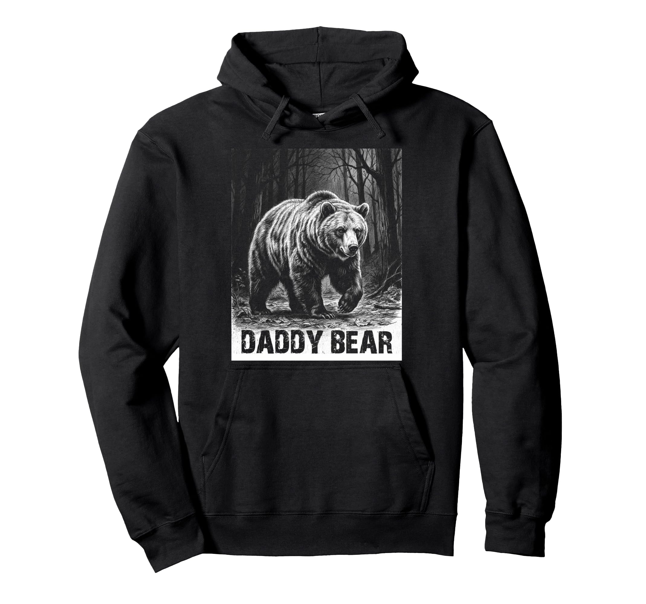 Daddy Bear Family Matching Dad Hoodie - Unique Graphic Unisex - T-Shirt, Sweatshirt, Hoodie