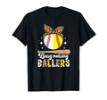 Busy Raising Ballers Baseball Softball T-Shirt - Minimalist Print Unisex - T-Shirt, Sweatshirt, Hoodie