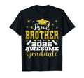 Super Proud Brother 2026 Graduate T-Shirt - Streetwear Style Men Women - T-Shirt, Sweatshirt, Hoodie