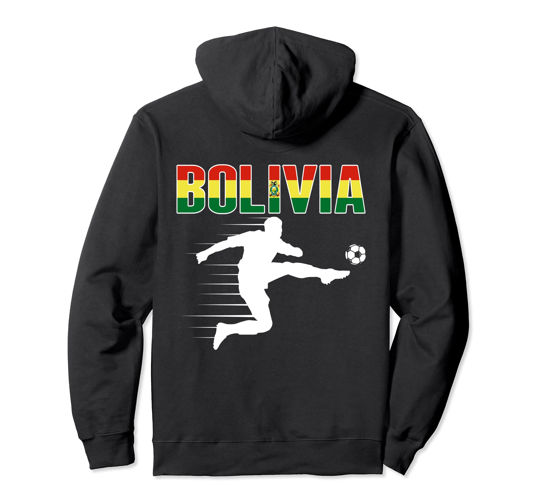 Bolivia Soccer Fans Jersey Bolivian Hoodie - Minimalist Print for Adults - T-Shirt, Sweatshirt, Hoodie