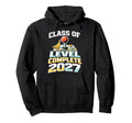 Level Complete Senior Graduation School Hoodie - Streetwear Style Unisex - T-Shirt, Sweatshirt, Hoodie