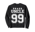 Number 99 Custom Proud Soccer Sweatshirt - Trendy Graphic for Adults - T-Shirt, Sweatshirt, Hoodie