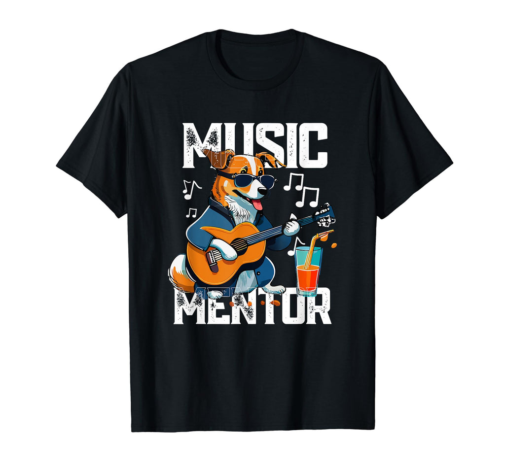 Music Mentor Dad Dog Master Musician T-Shirt - Streetwear Style for Adults - T-Shirt, Sweatshirt, Hoodie