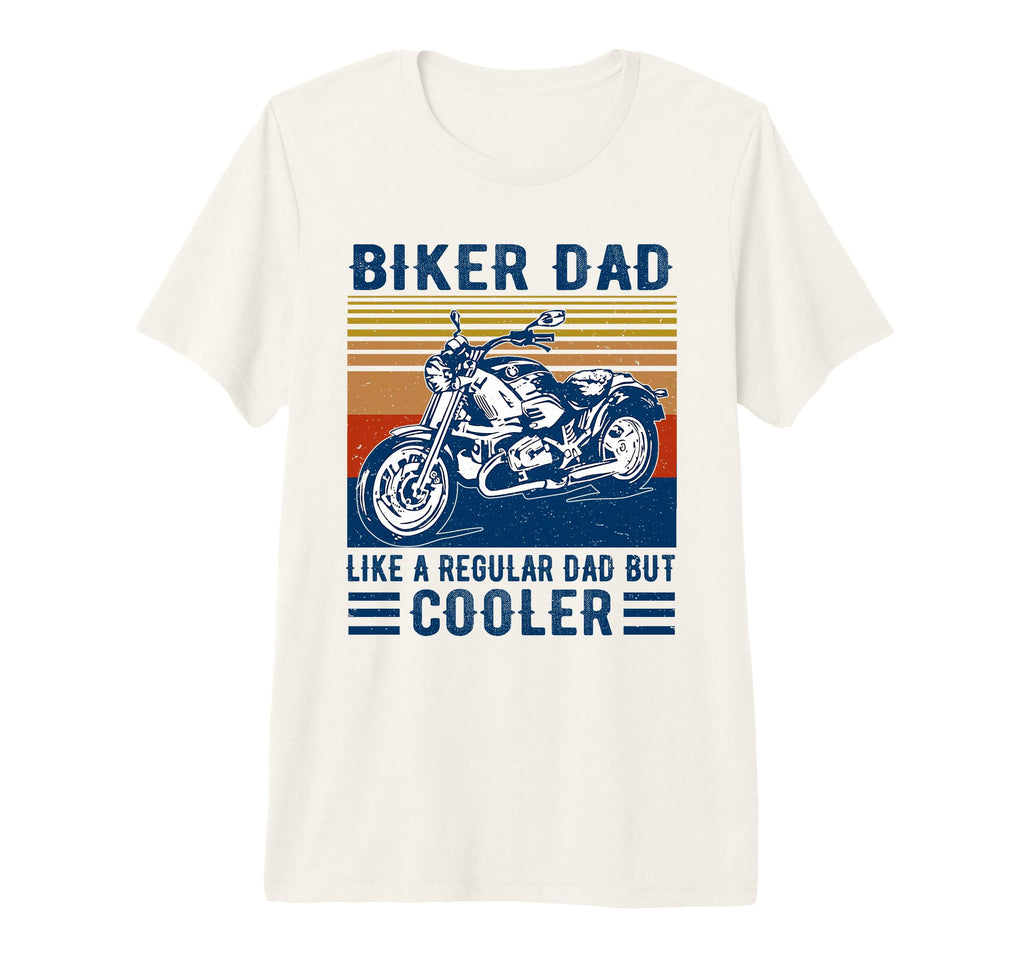 Biker Dad Like Regular Dad But Cooler T-Shirt - Graphic Print for Adults - T-Shirt, Sweatshirt, Hoodie