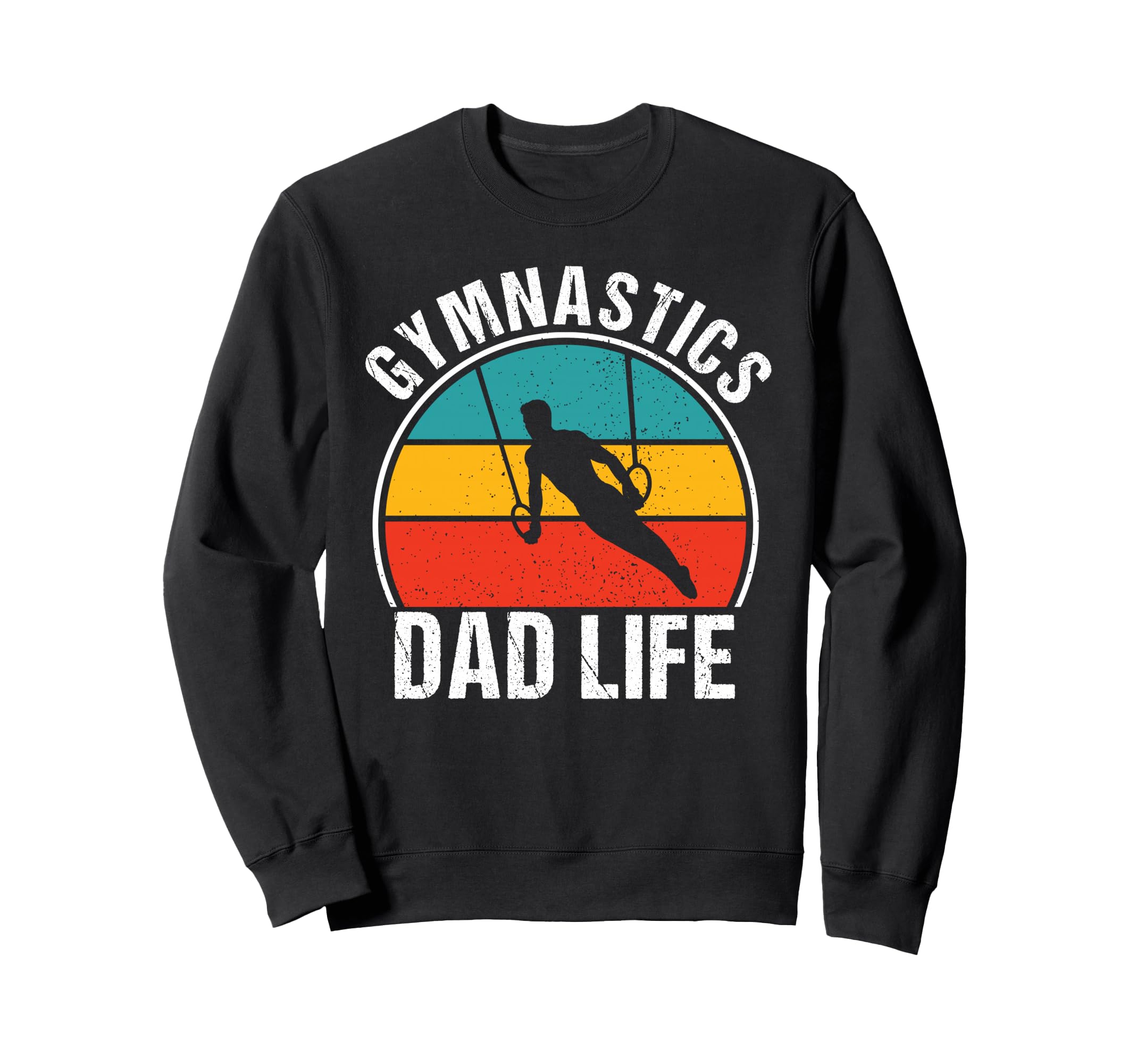 Gymnastics Dad Life Game Day Sweatshirt - Casual Everyday Wear Men Women - T-Shirt, Sweatshirt, Hoodie