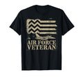 Air Force Veteran Us American Flag Dad T-Shirt - Aesthetic Graphic Unisex - T-Shirt, Sweatshirt, Hoodie