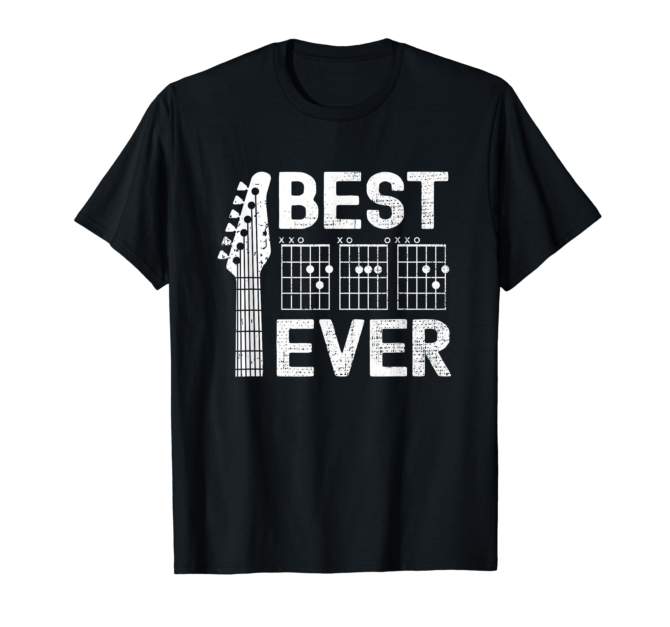 Funny Best Dad Ever Guitar Music T-Shirt - Fun Novelty Design Unisex - T-Shirt, Sweatshirt, Hoodie