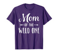 Mom Wild One Birthday Matching Family T-Shirt - Minimalist Print Men Women - T-Shirt, Sweatshirt, Hoodie