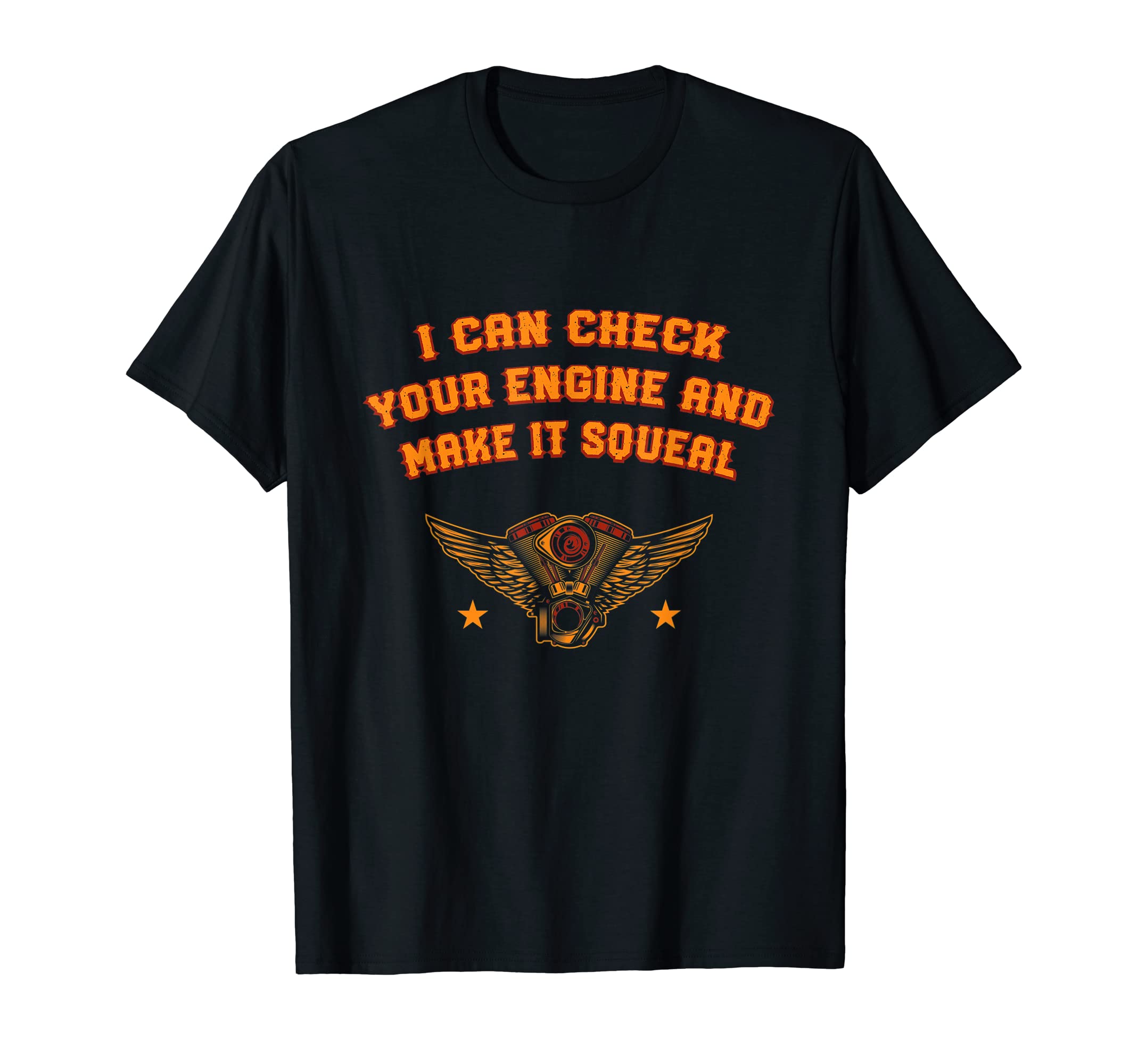 I Can Check Your Engine Mechanic Dad T-Shirt - Aesthetic Graphic Unisex - T-Shirt, Sweatshirt, Hoodie