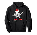 Soccer Football Santa Hat Matching Hoodie - Casual Everyday Wear Men Women - T-Shirt, Sweatshirt, Hoodie