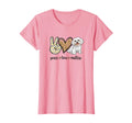 Womens Funny Peace Love Maltese T-Shirt - Casual Everyday Wear for Adults - T-Shirt, Sweatshirt, Hoodie