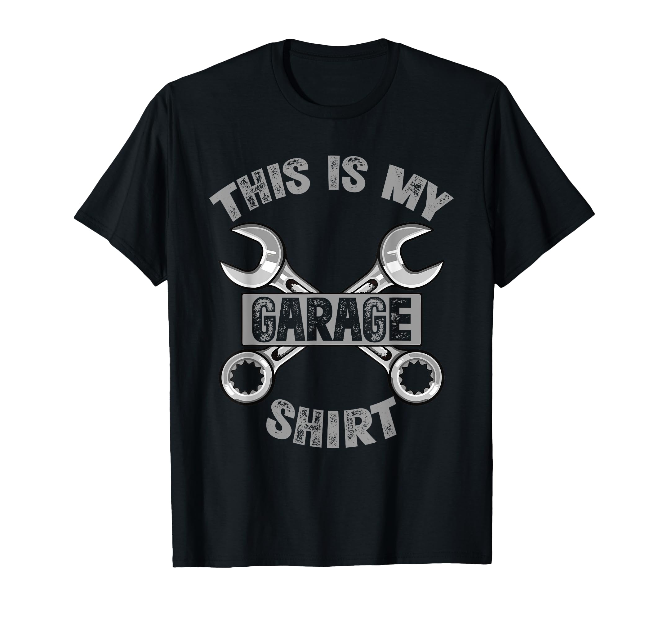 This Is My Garage This Is My Working T-Shirt - Novelty Apparel Unisex - T-Shirt, Sweatshirt, Hoodie