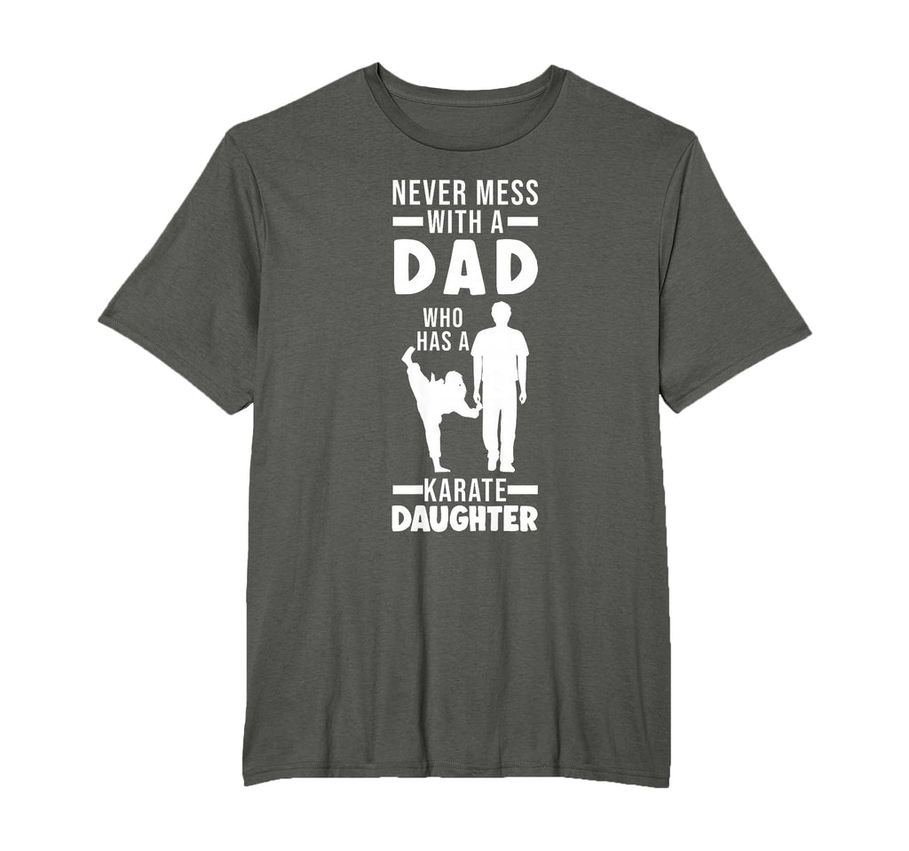 Dad Who Has Karate Daughter Dad T-Shirt - Minimalist Print for Adults - T-Shirt, Sweatshirt, Hoodie