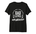 Mens Video Game Dad Level Unlocked T-Shirt - Trendy Graphic Men Women - T-Shirt, Sweatshirt, Hoodie