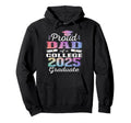 Proud Dad 2025 College Graduate Hoodie - Streetwear Style for Adults - T-Shirt, Sweatshirt, Hoodie