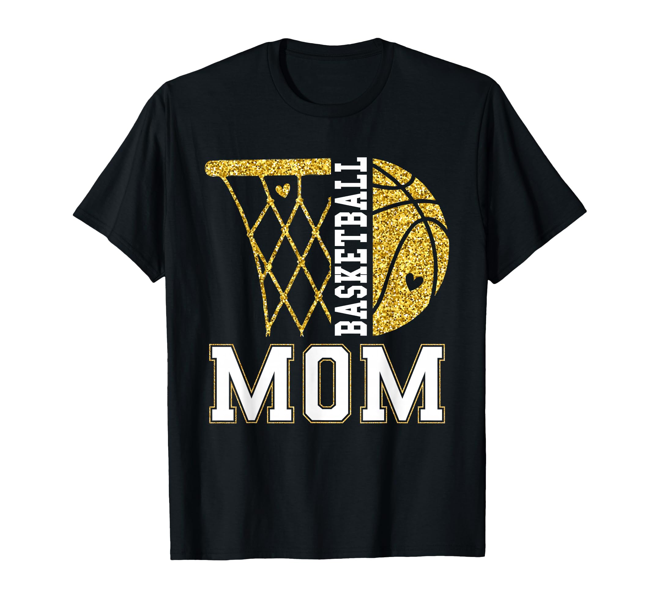 Basketball Mom Game Day Basketball T-Shirt - Fun Novelty Design for Adults - T-Shirt, Sweatshirt, Hoodie